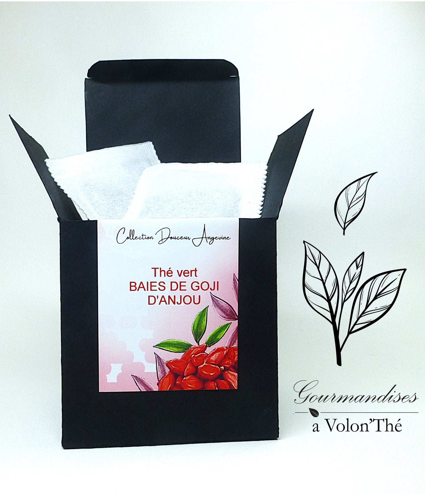 DA04- Thé vert à la Baie de Goji d'Anjou Collection DOUCEUR ANGEVINE®