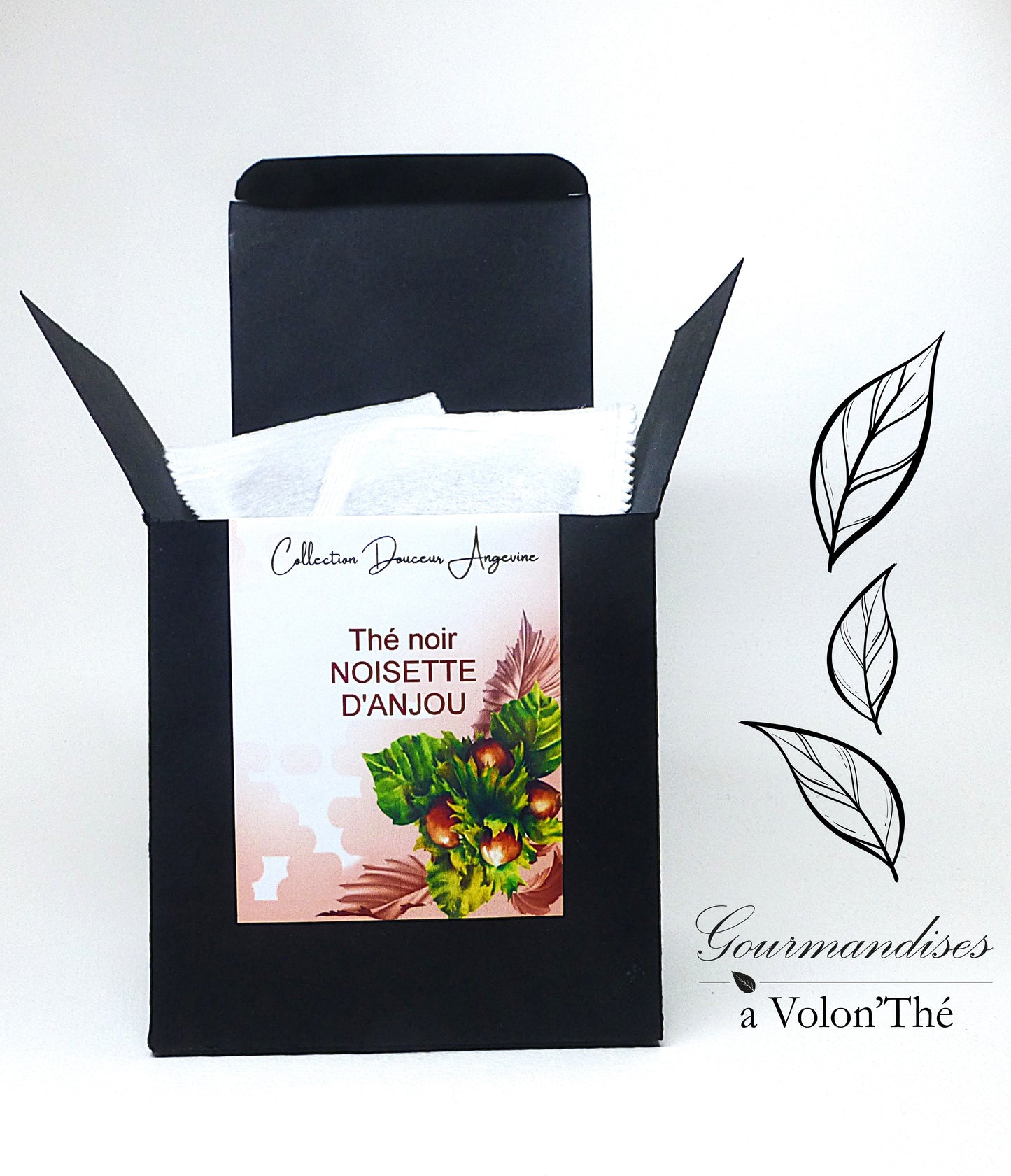 DA06- Thé noir à la Noisette d'Anjou Collection DOUCEUR ANGEVINE®