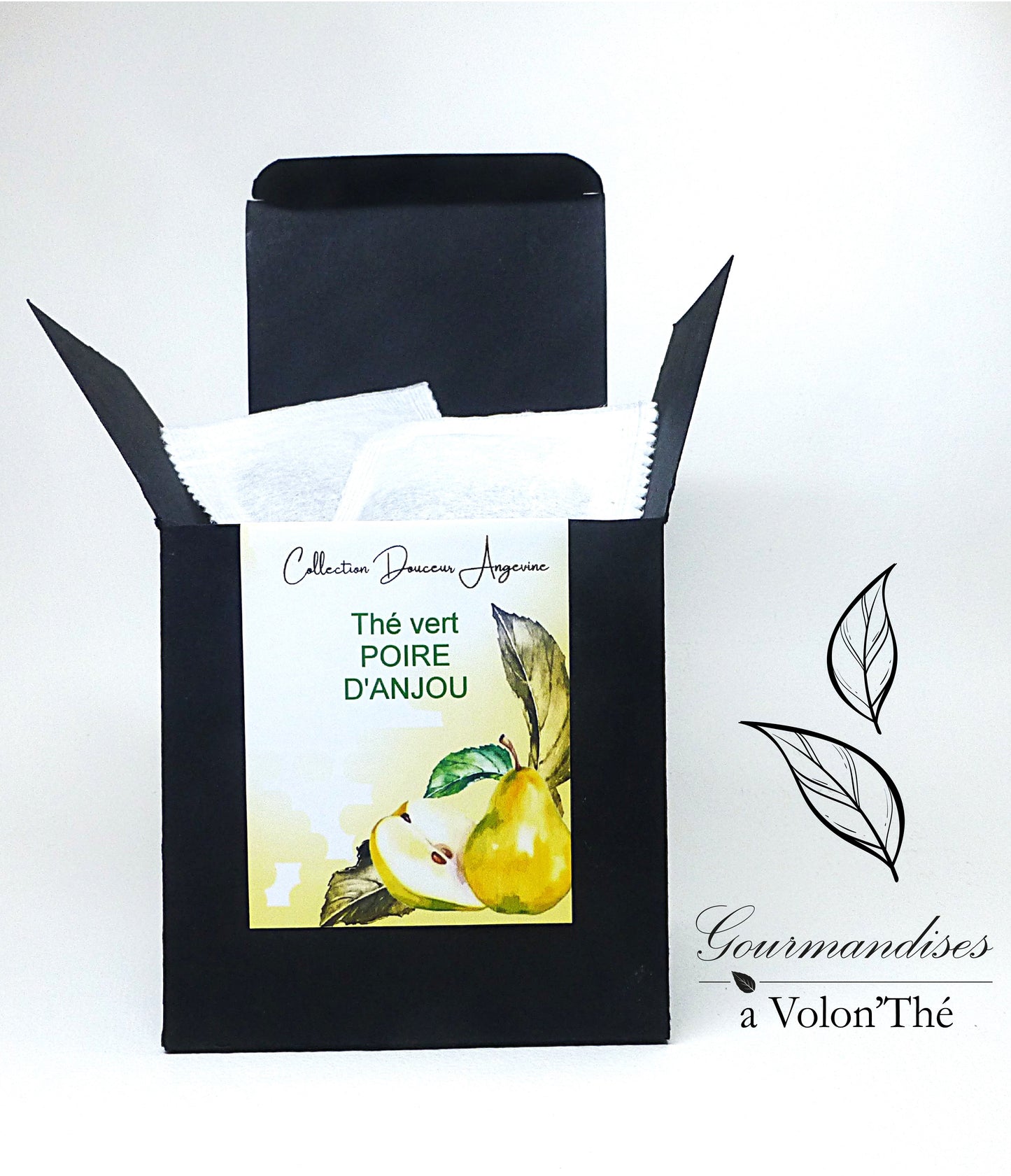 DA07- Thé vert à la Poire Angys d'Anjou Collection DOUCEUR ANGEVINE®