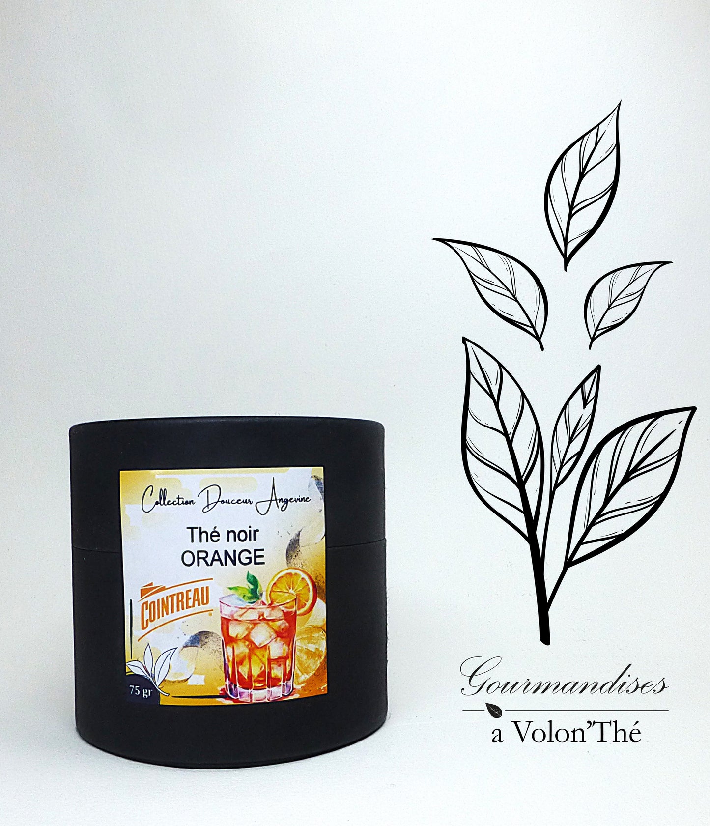 DA02- Thé noir Orange Cointreau Collection DOUCEUR ANGEVINE®
