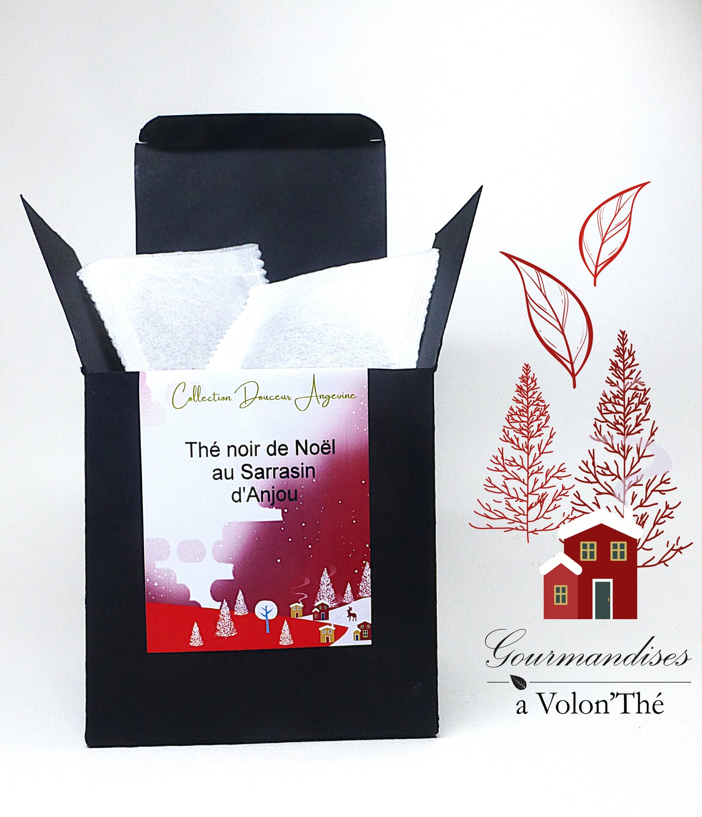 DA08-Thé noir de Noël au Sarrasin d'Anjou Collection DOUCEUR ANGEVINE®