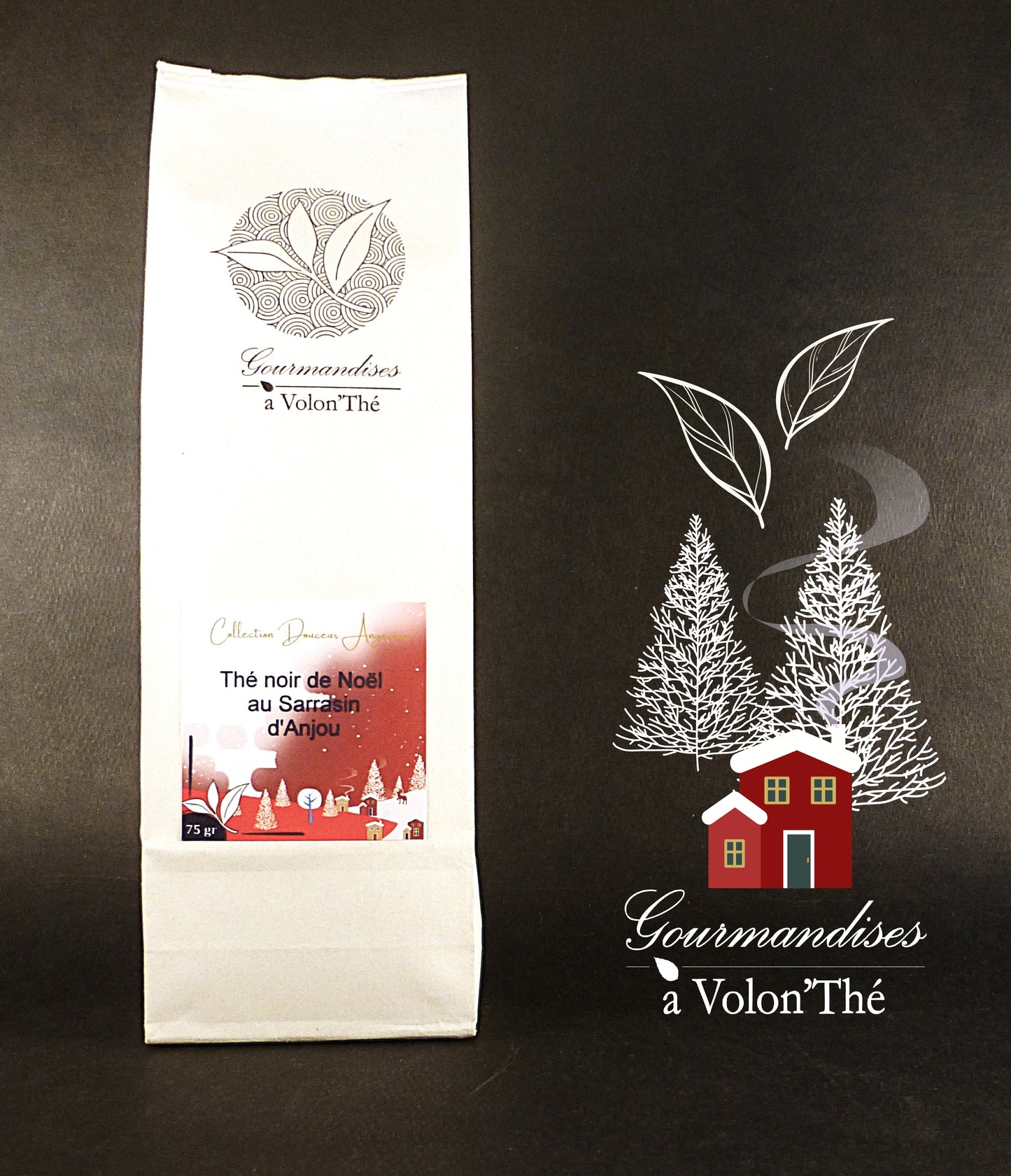 DA08-Thé noir de Noël au Sarrasin d'Anjou Collection DOUCEUR ANGEVINE®