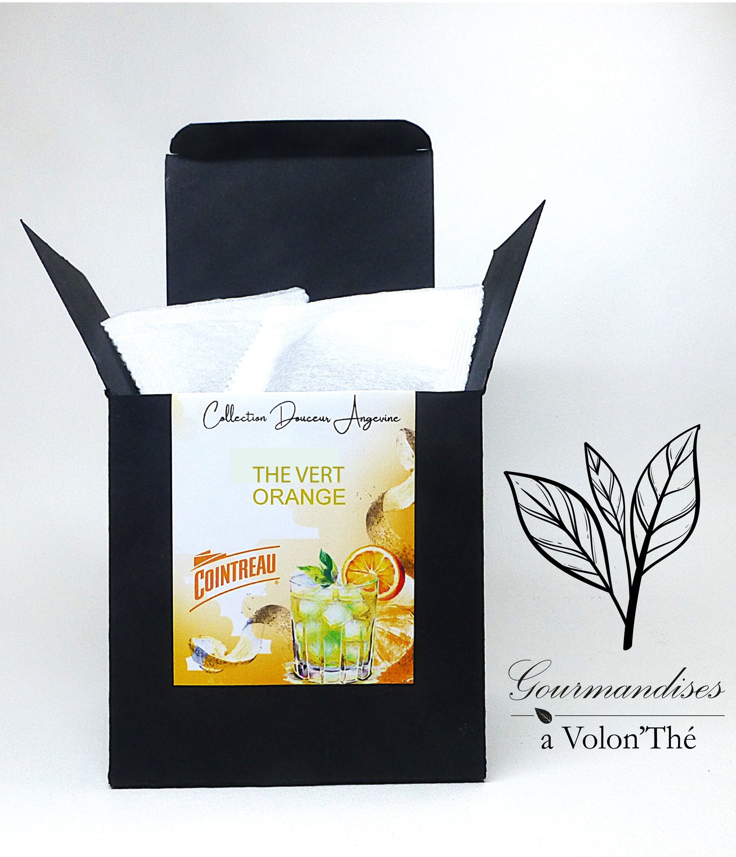 DA01- Thé vert Orange Cointreau Collection DOUCEUR ANGEVINE®