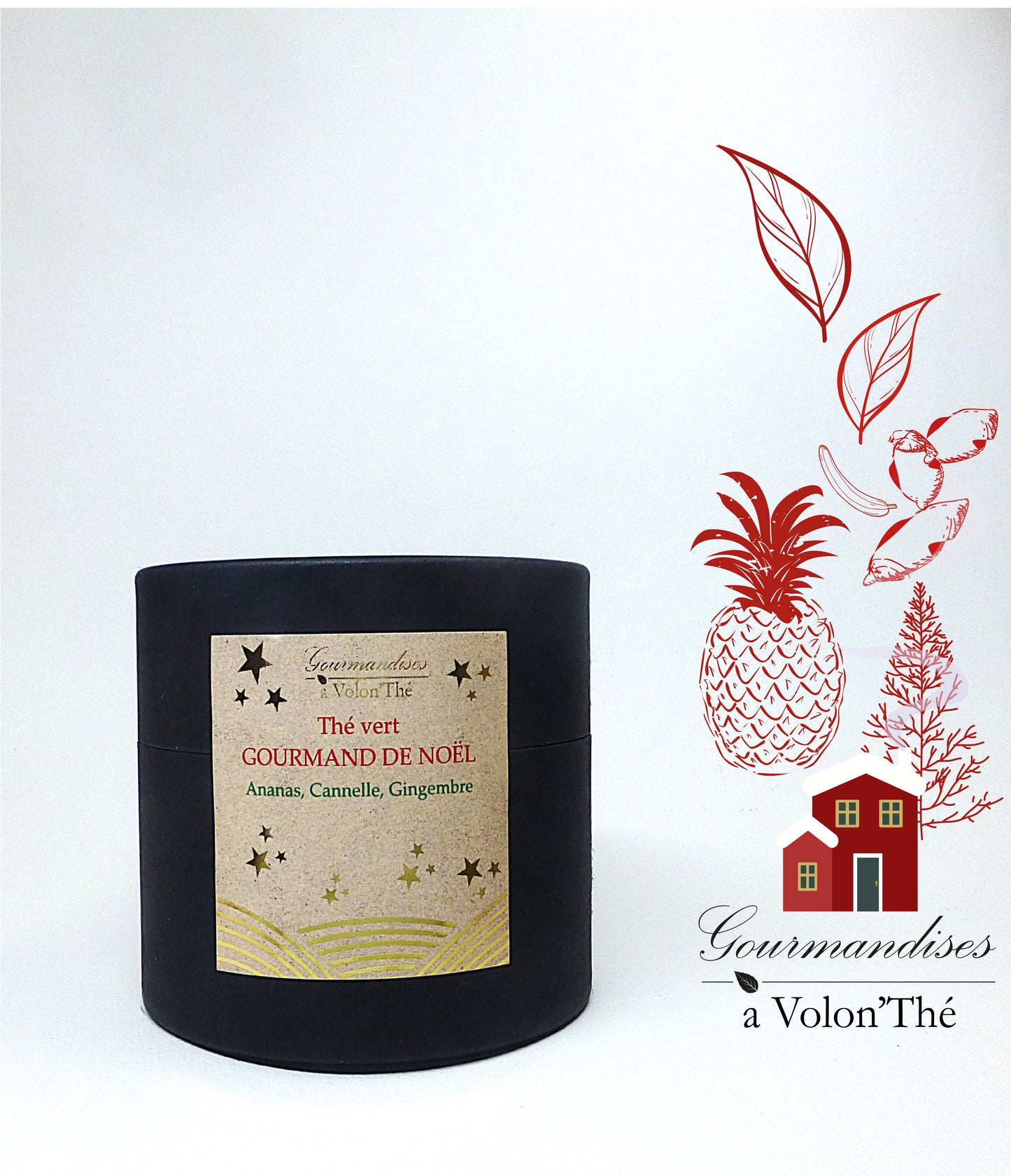 TN03- THÉ VERT GOURMAND DE NOËL
