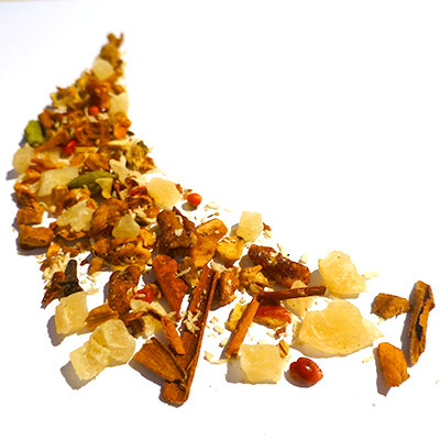 86- TISANE INFUSION ANANAS NOIX DE COCO EPICES