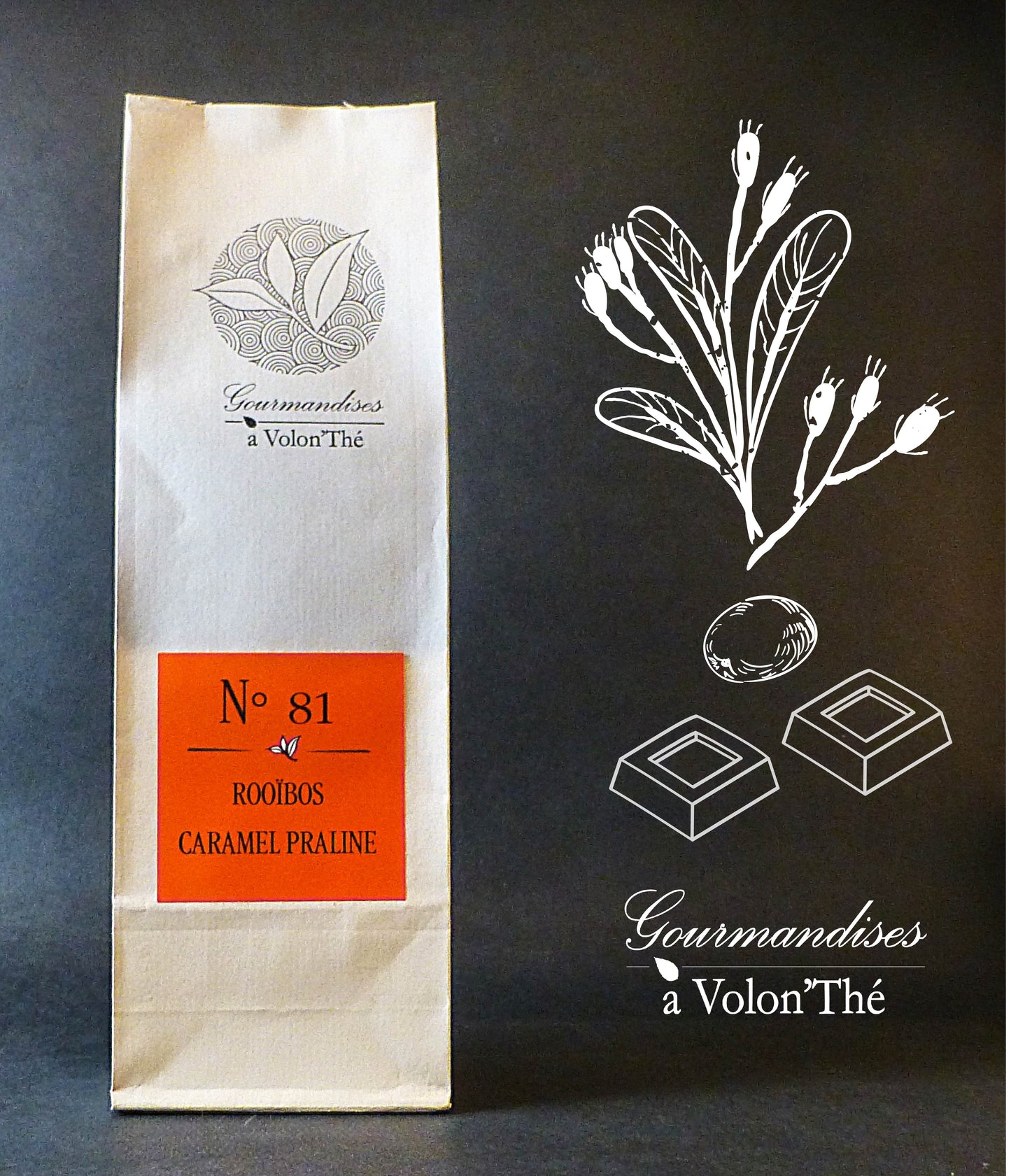 81- ROOIBOS CARAMEL PRALINÉ