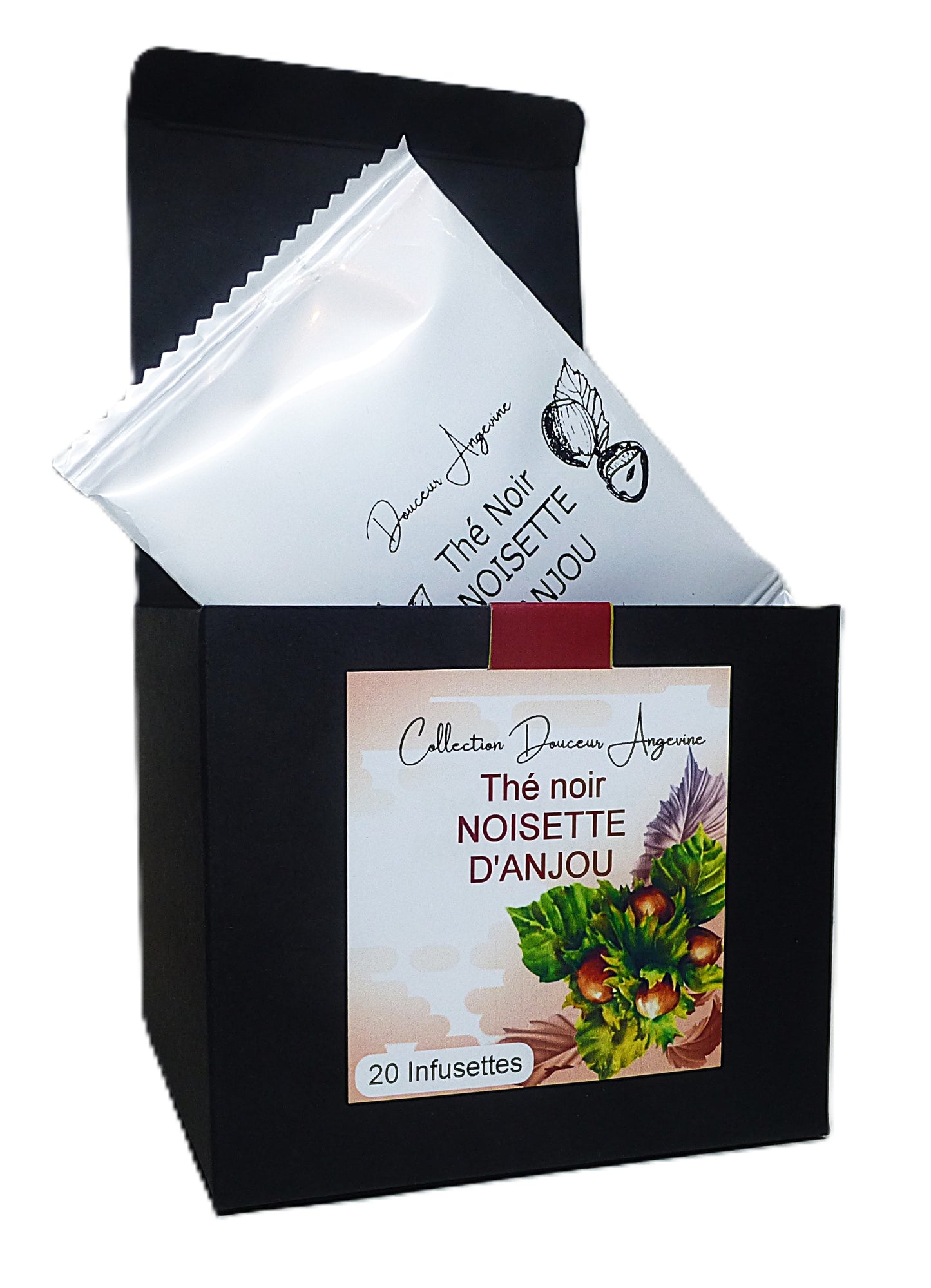 DA06- Thé noir à la Noisette d'Anjou Collection DOUCEUR ANGEVINE®