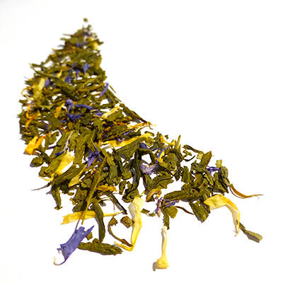 42- THÉ VERT FRUITS JAUNES VANILLE