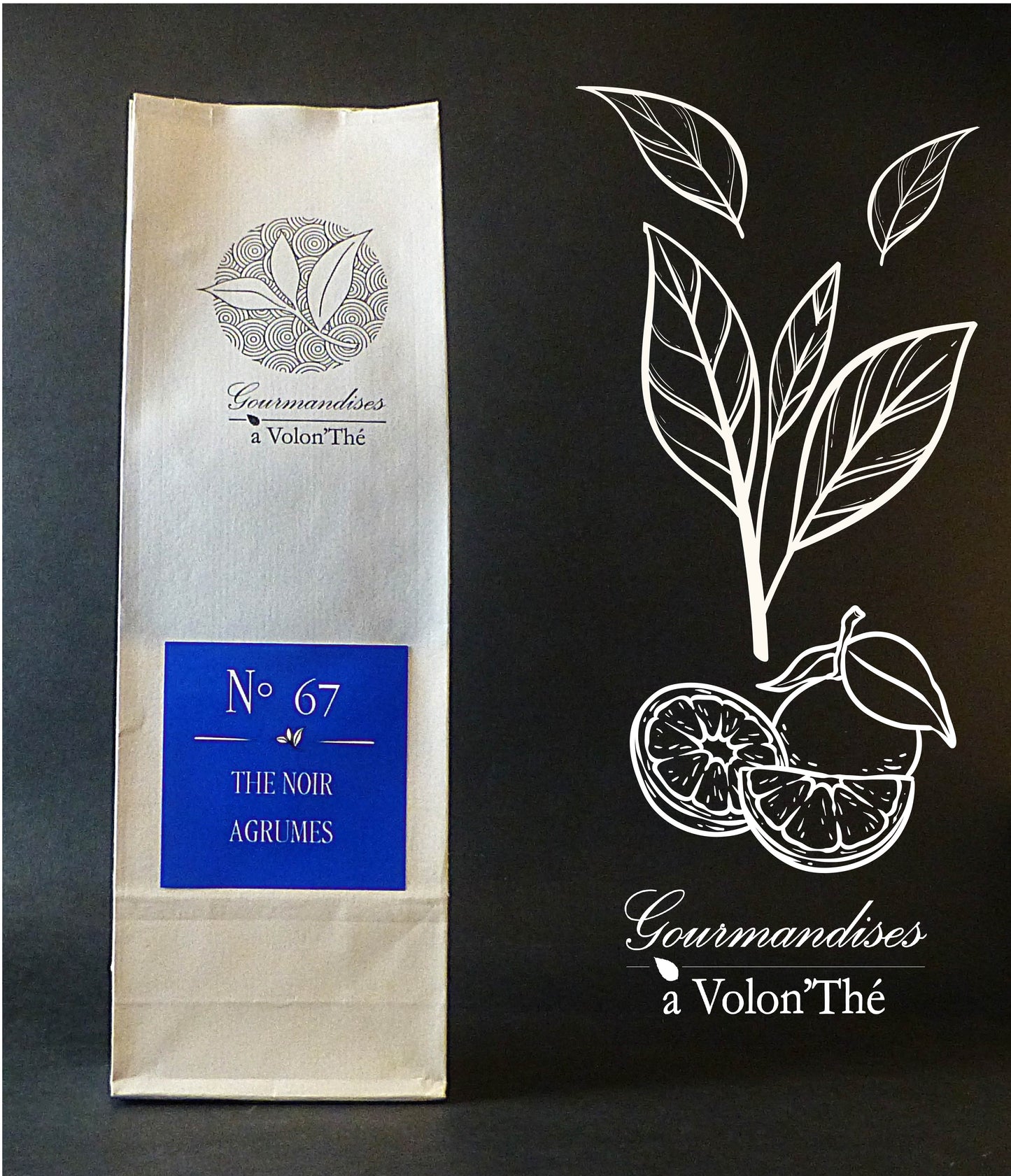 67- THÉ NOIR AGRUMES