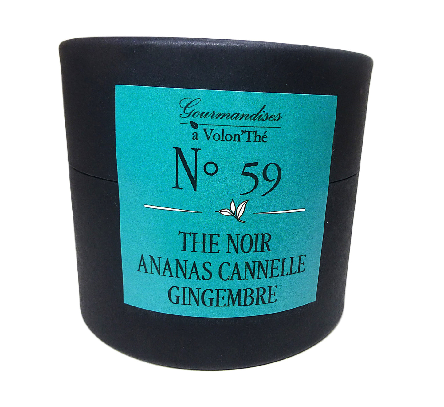 59- THÉ NOIR ANANAS CANNELLE GINGEMBRE