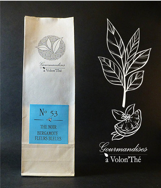 53- THÉ NOIR BERGAMOTE FLEURS BLEUES