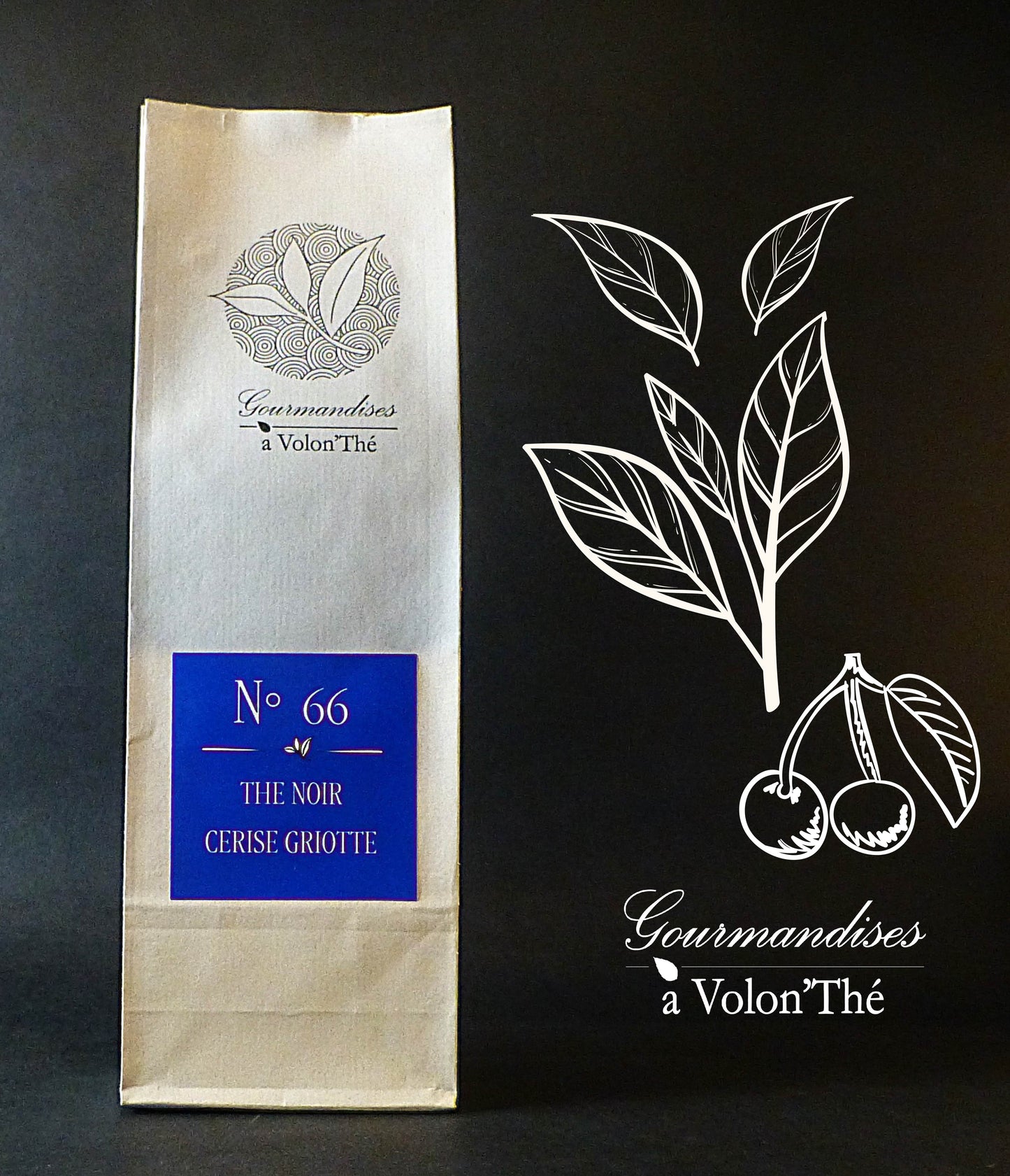 66- THÉ NOIR CERISE GRIOTTE