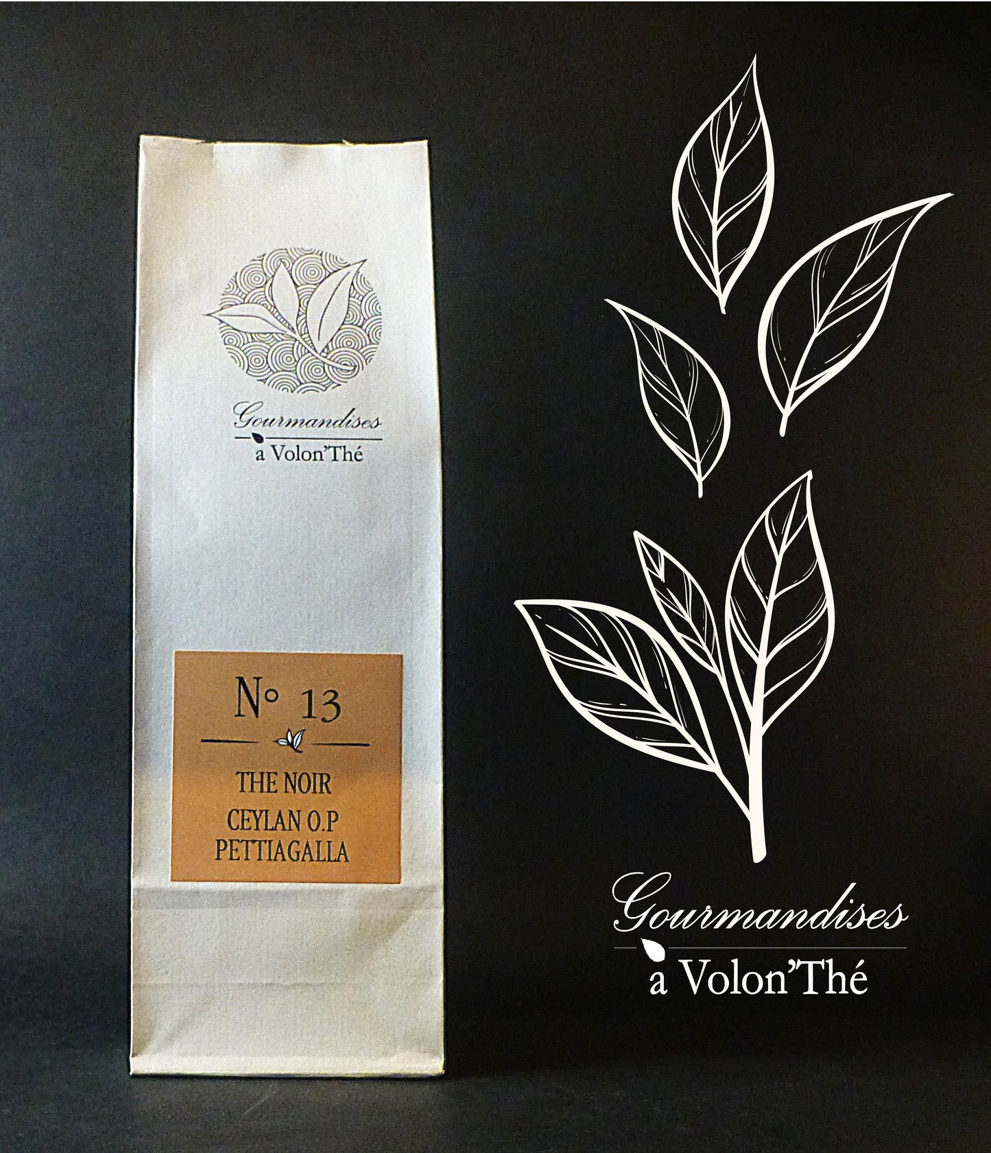 13- THÉ NOIR CEYLAN PETTIAGALLA O.P.