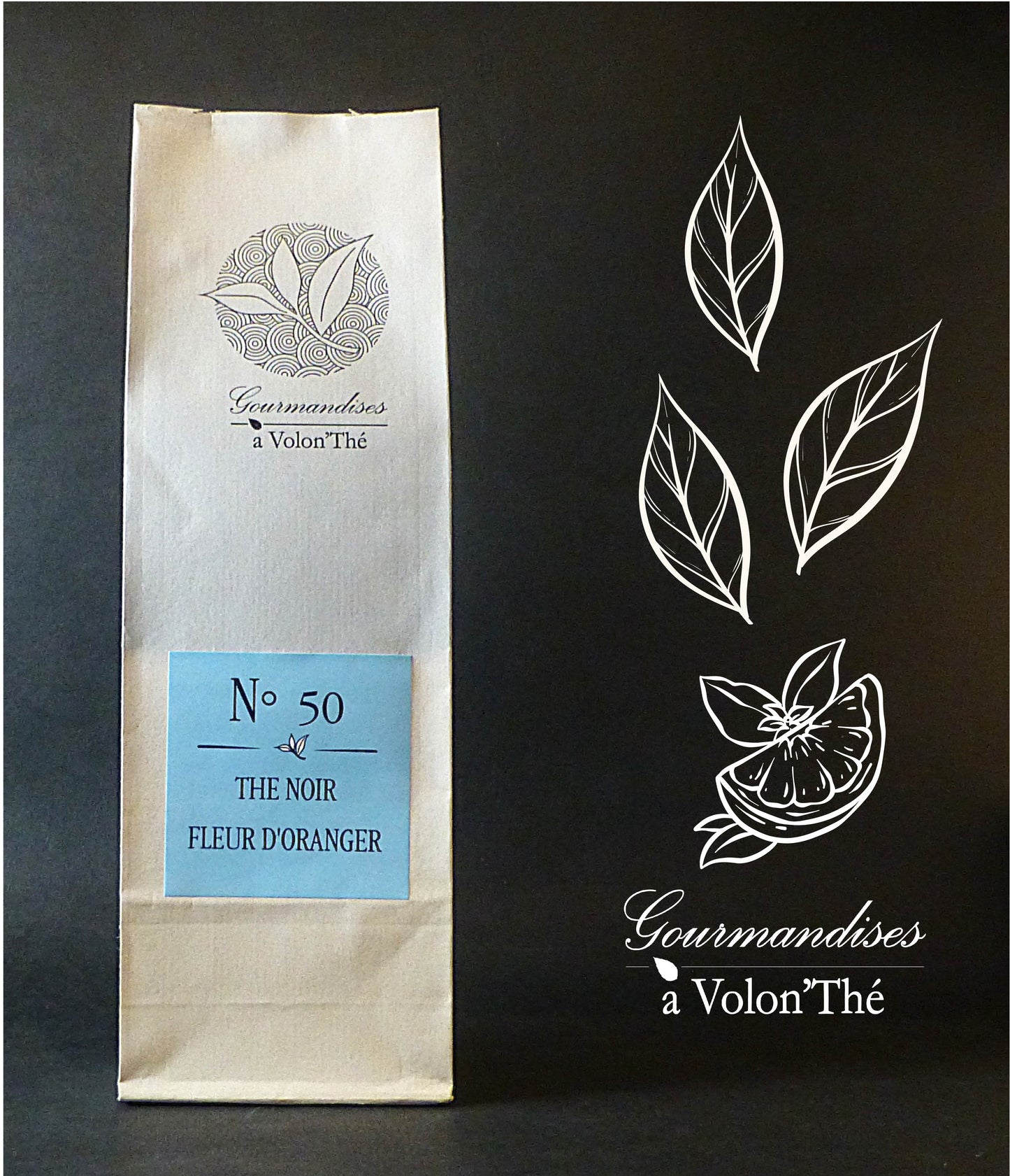 50- THÉ NOIR FLEUR D’ORANGER