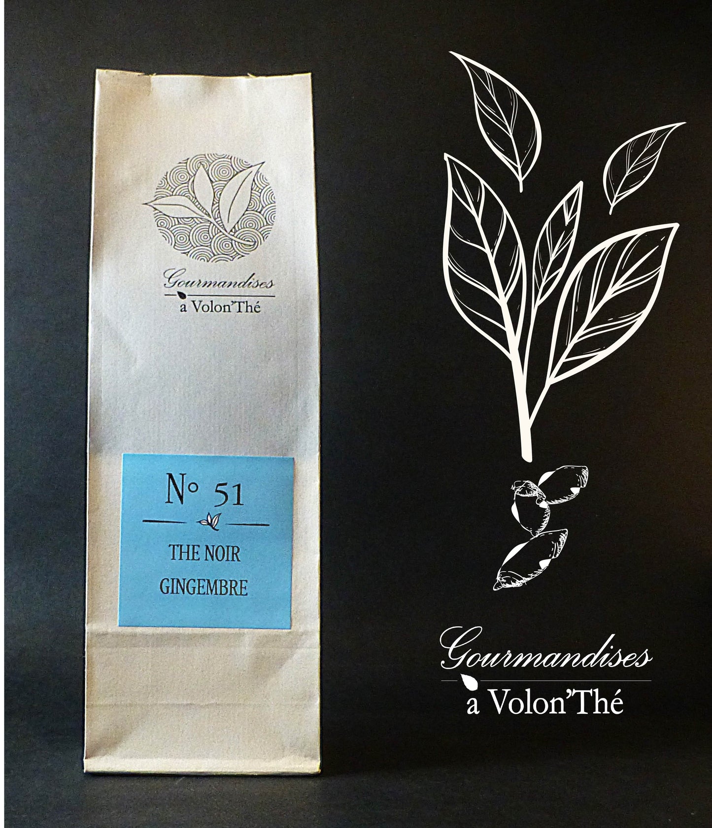 51- THÉ NOIR GINGEMBRE