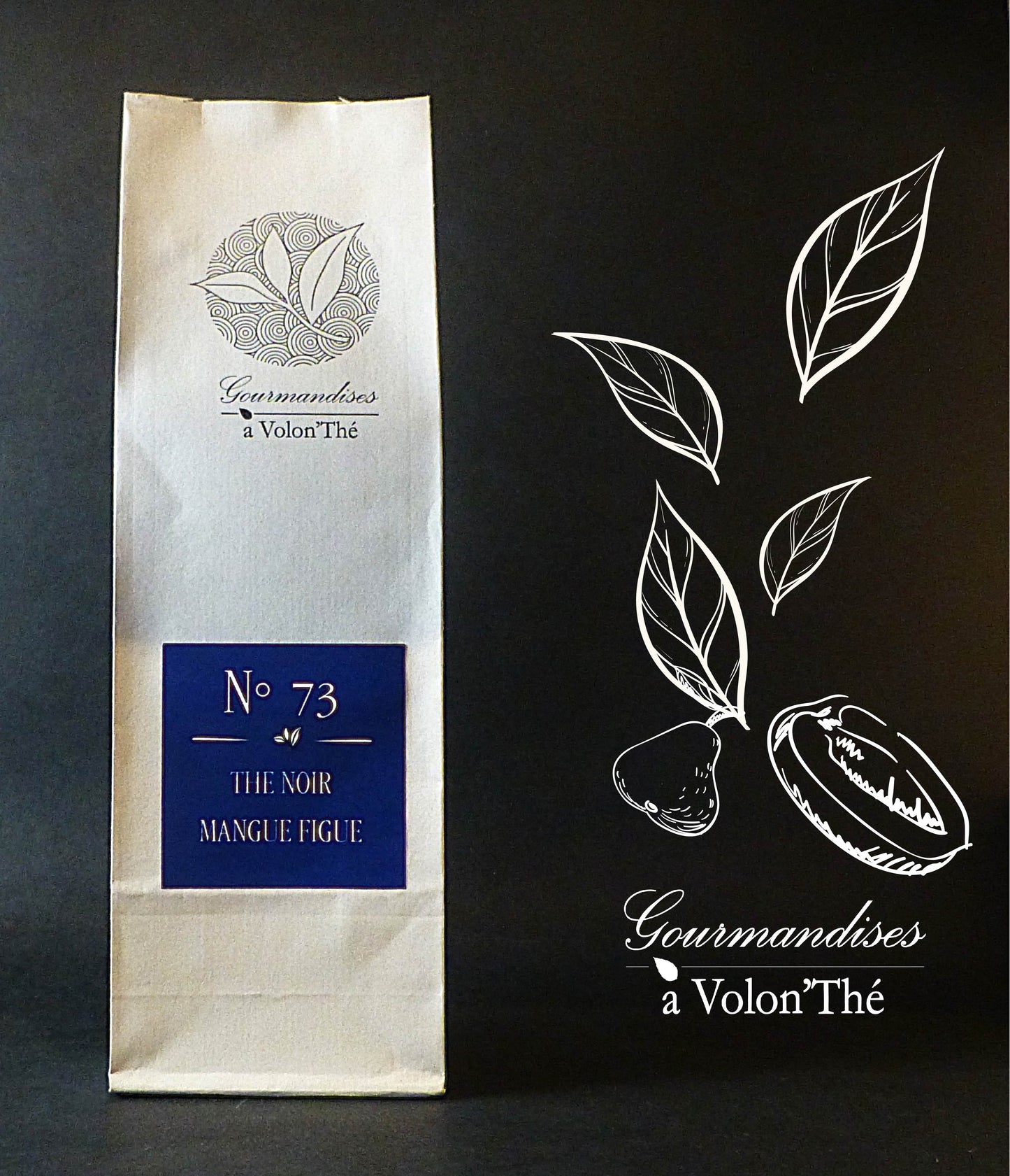 73- THÉ NOIR MANGUE FIGUE