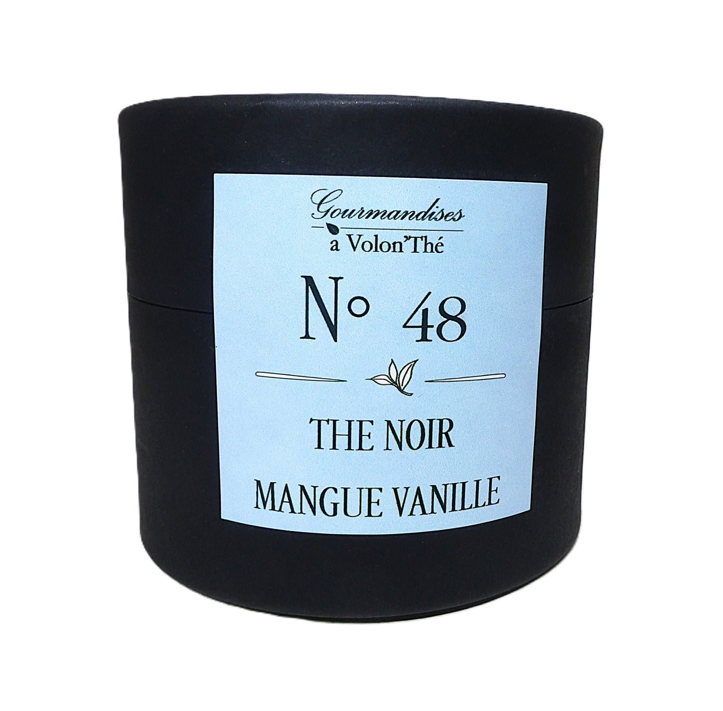 48- THÉ NOIR MANGUE VANILLE