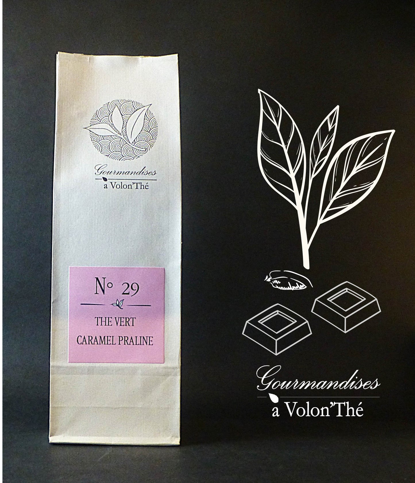29- THÉ VERT CARAMEL PRALINÉ