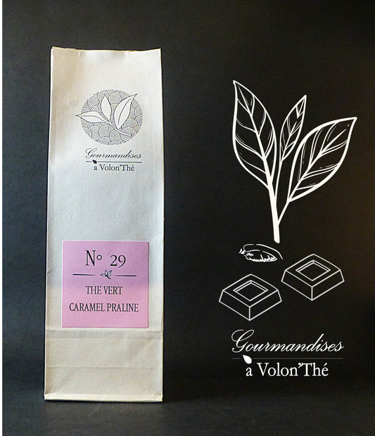 29- THÉ VERT CARAMEL PRALINÉ