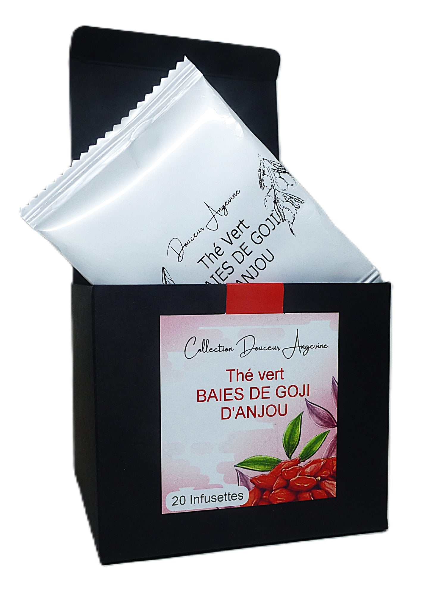 DA04- Thé vert à la Baie de Goji d'Anjou Collection DOUCEUR ANGEVINE®