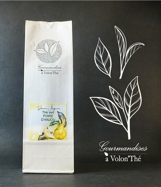 DA07- Thé vert à la Poire Angys d'Anjou Collection DOUCEUR ANGEVINE®