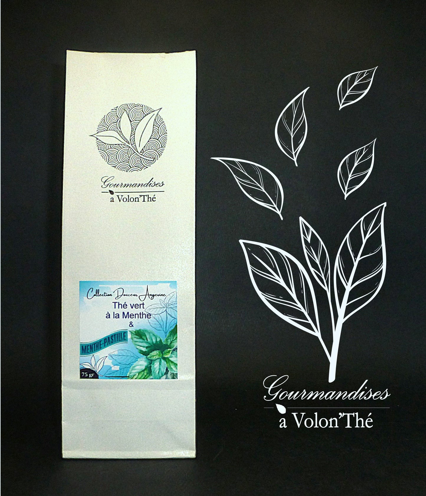 DA08- Thé vert à la Menthe & Menthe-Pastille® Collection DOUCEUR ANGEVINE®