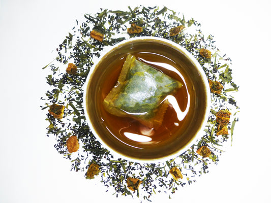 DA05- Thé vert et noir au Kiwi d'Anjou Collection DOUCEUR ANGEVINE®