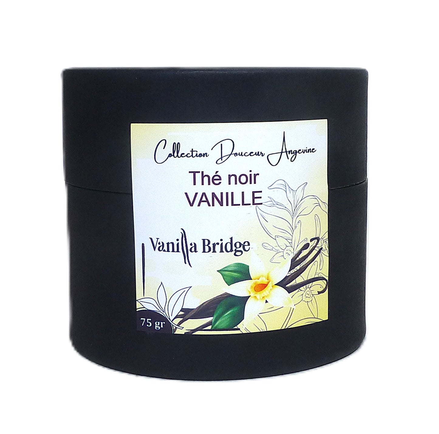 DA09- Thé noir à la Vanille de Vanilla-Bridge® Collection DOUCEUR ANGEVINE®