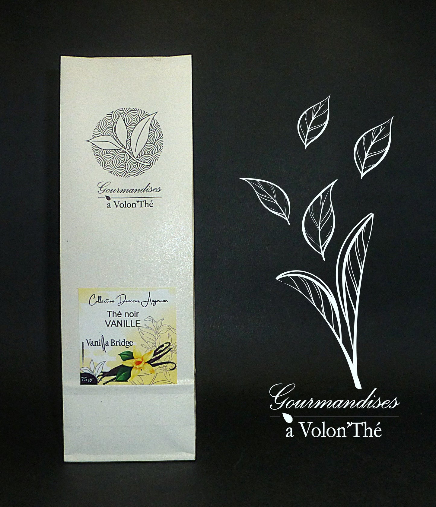 DA09- Thé noir à la Vanille de Vanilla-Bridge® Collection DOUCEUR ANGEVINE®