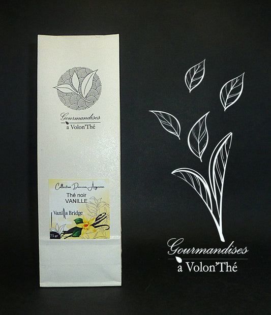 DA09- Thé noir à la Vanille de Vanilla-Bridge® Collection DOUCEUR ANGEVINE®