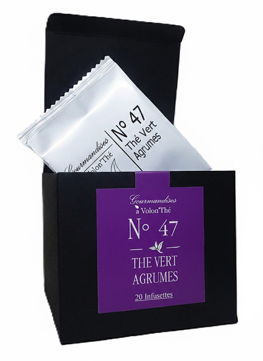 47- INFUSETTES THÉ VERT AGRUMES