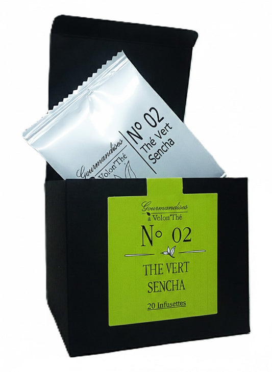 02- INFUSETTES THÉ VERT SENCHA DE CHINE