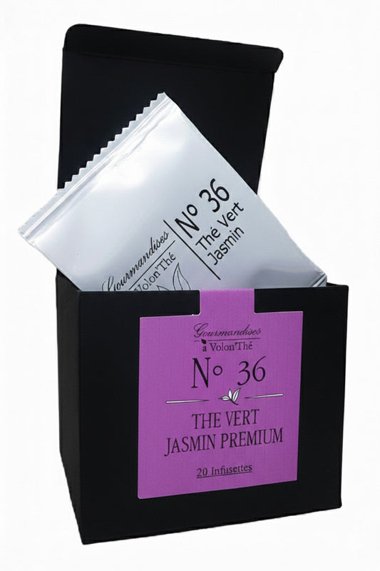 36- INFUSETTES THÉ VERT JASMIN PREMIUM