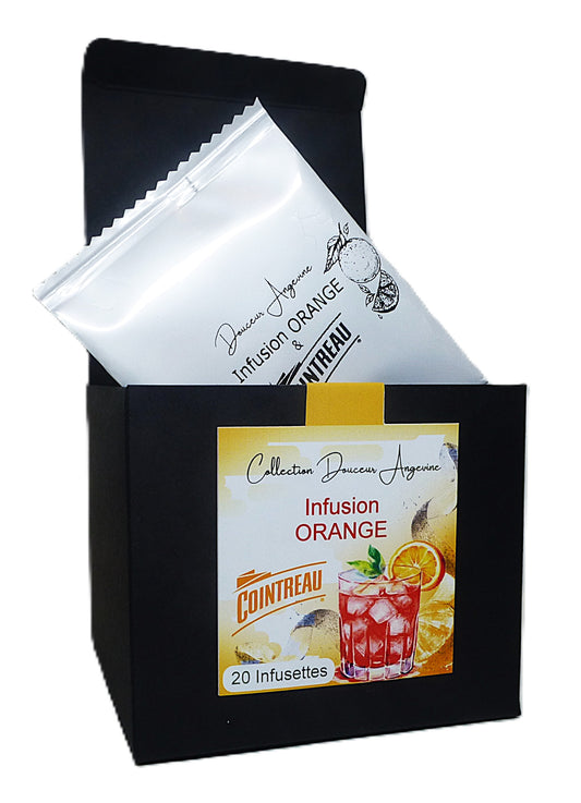 DA03- INFUSETTES Infusion Orange Cointreau® Collection DOUCEUR ANGEVINE®