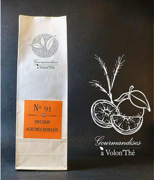 91- TISANE AGRUMES ROMARIN