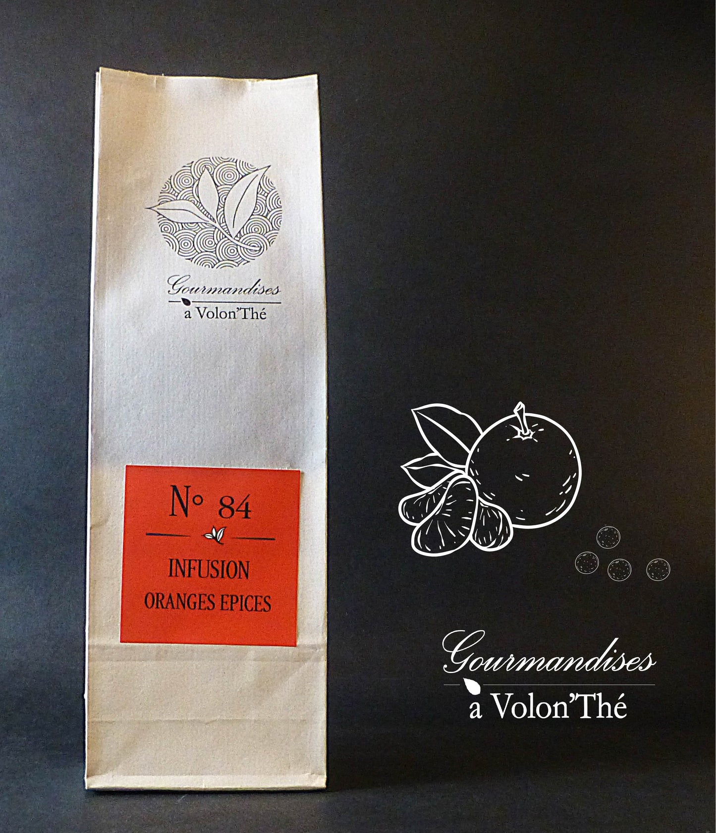 84- TISANE INFUSION ORANGE EPICES