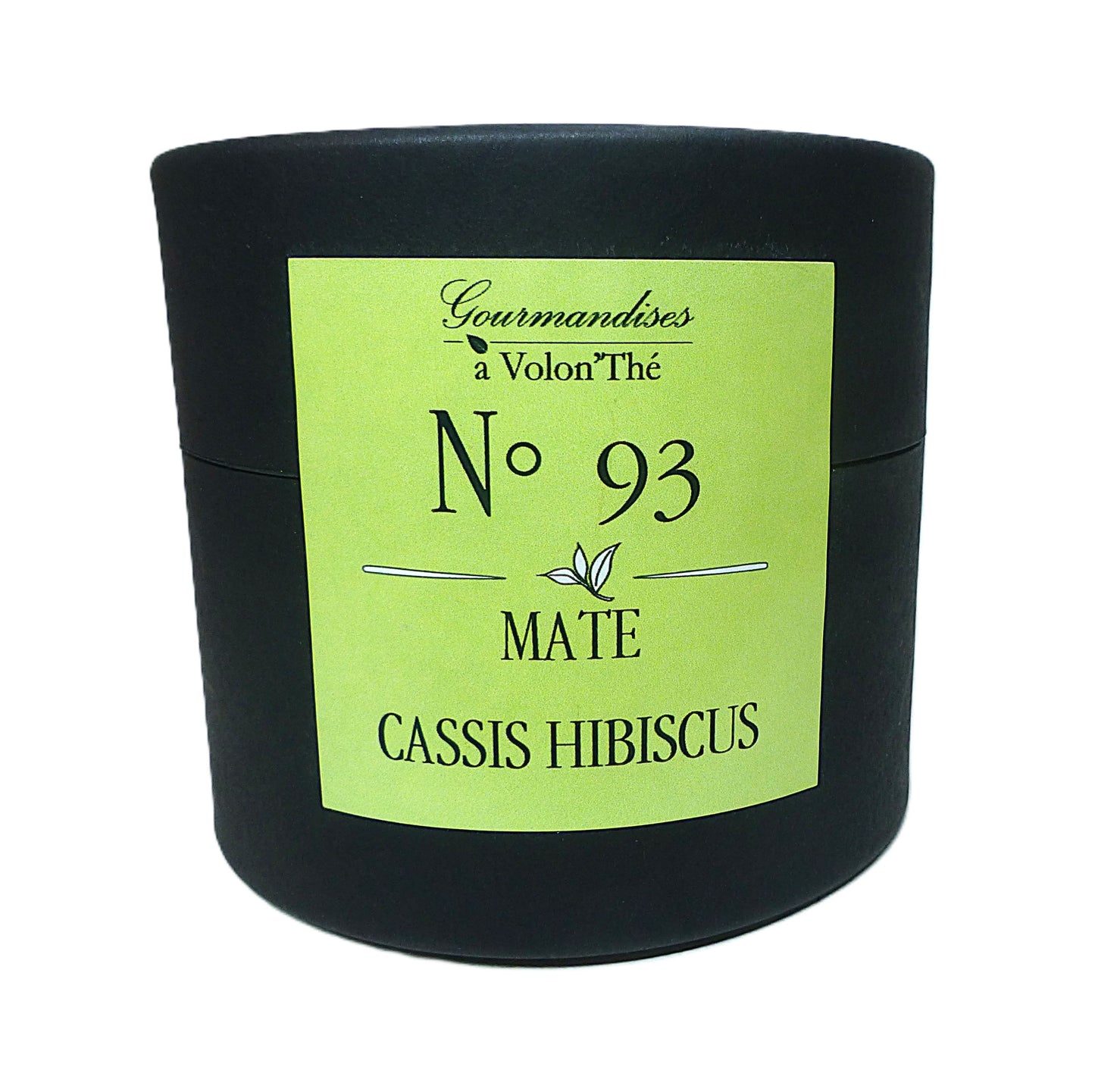 93- MATE VERT CASSIS HIBISCUS