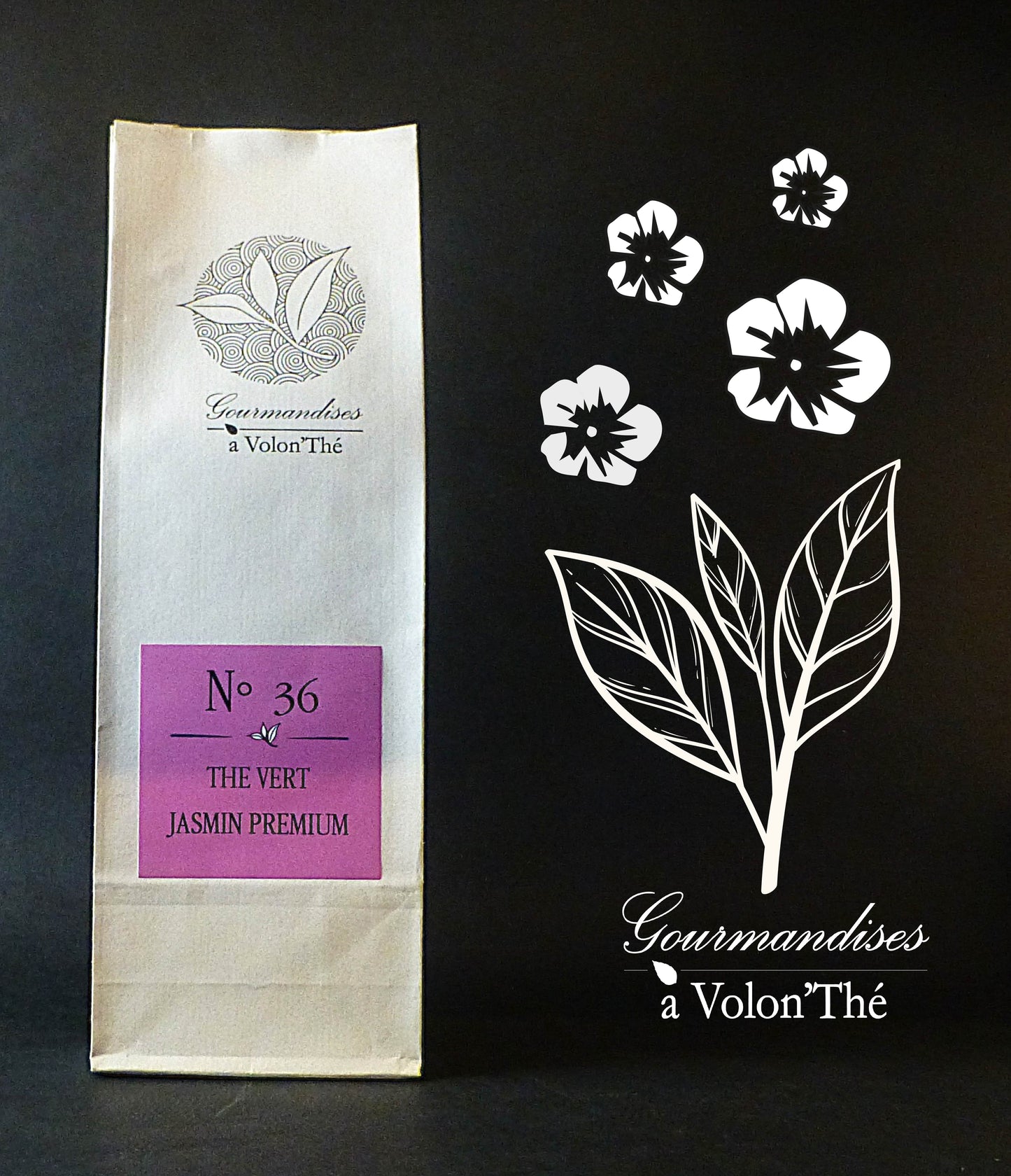 36- THÉ VERT JASMIN PREMIUM
