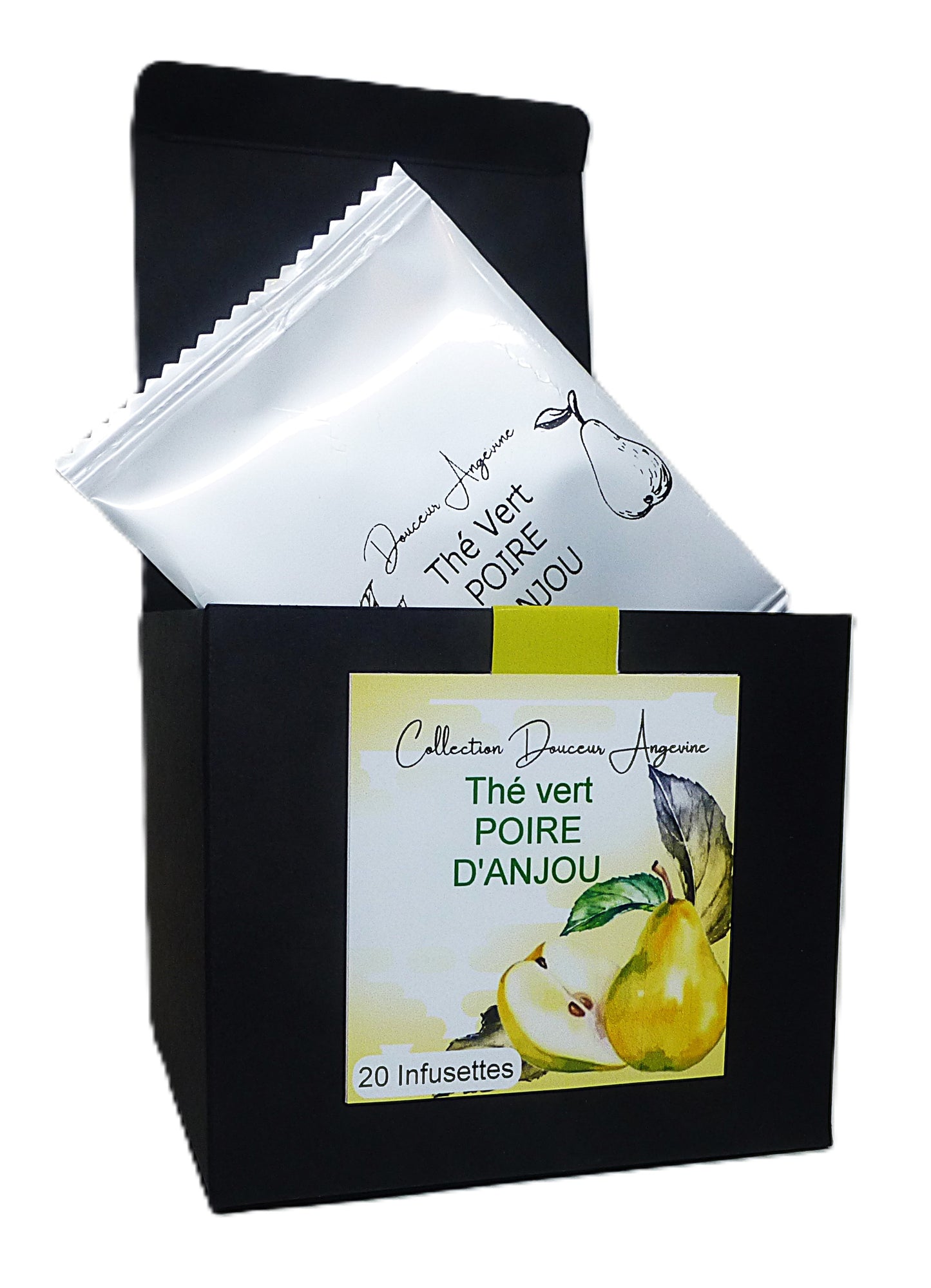 DA07- Thé vert à la Poire Angys d'Anjou Collection DOUCEUR ANGEVINE®
