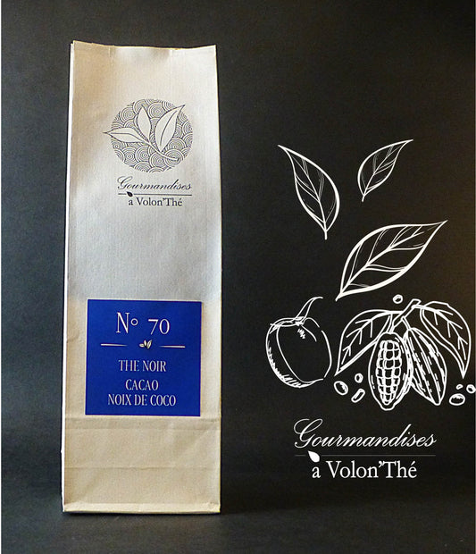 70- THÉ NOIR CACAO NOIX DE COCO