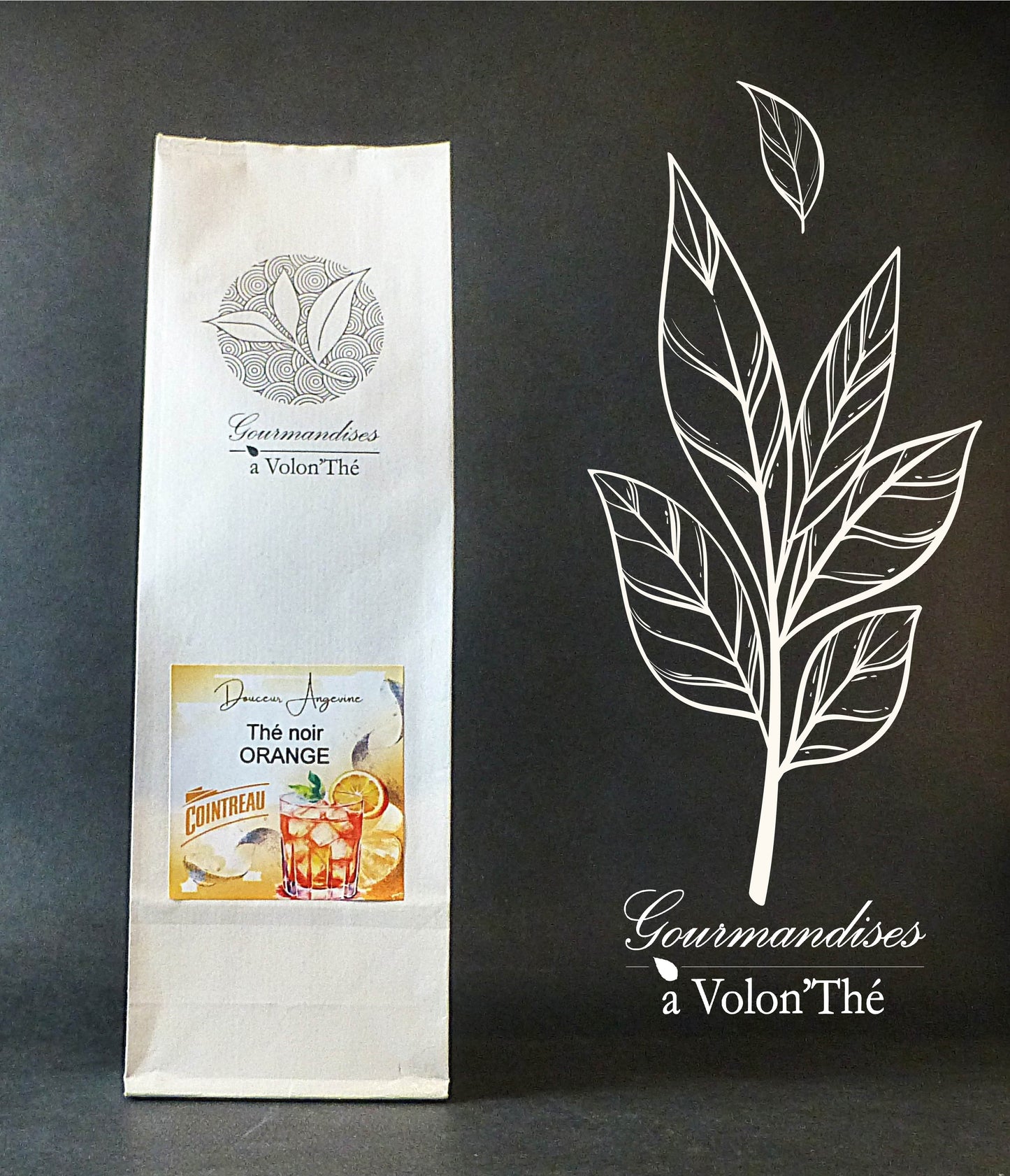 DA02- THÉ NOIR DOUCEUR ANGEVINE® ORANGE & COINTREAU