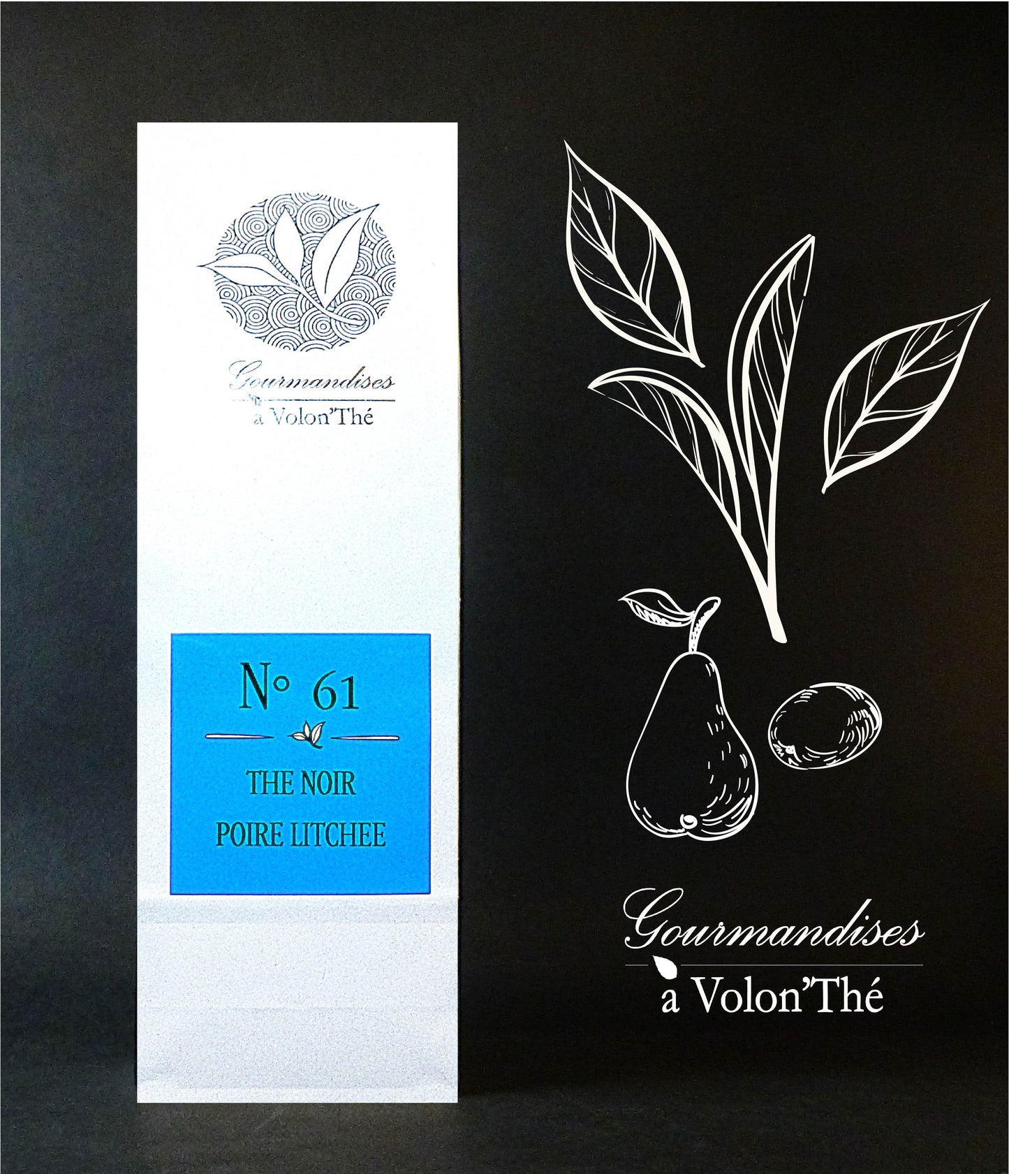 61- THÉ NOIR POIRE LITCHEE