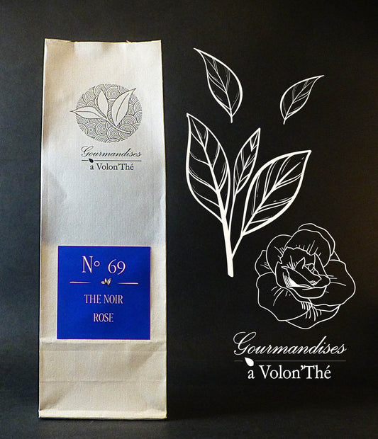 69- THÉ NOIR À LA ROSE