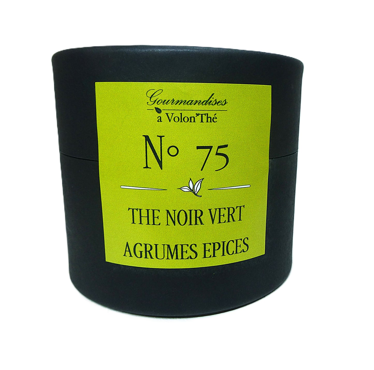 75- THÉ NOIR ET VERT AGRUMES EPICES