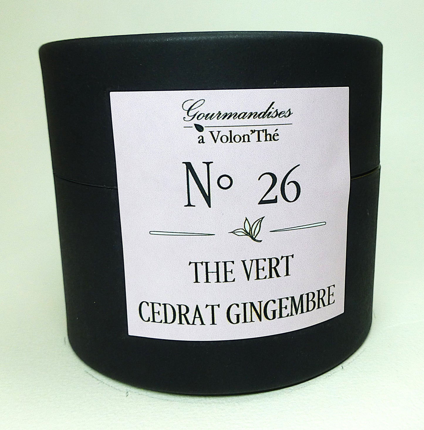 26- THÉ VERT CÉDRAT GINGEMBRE