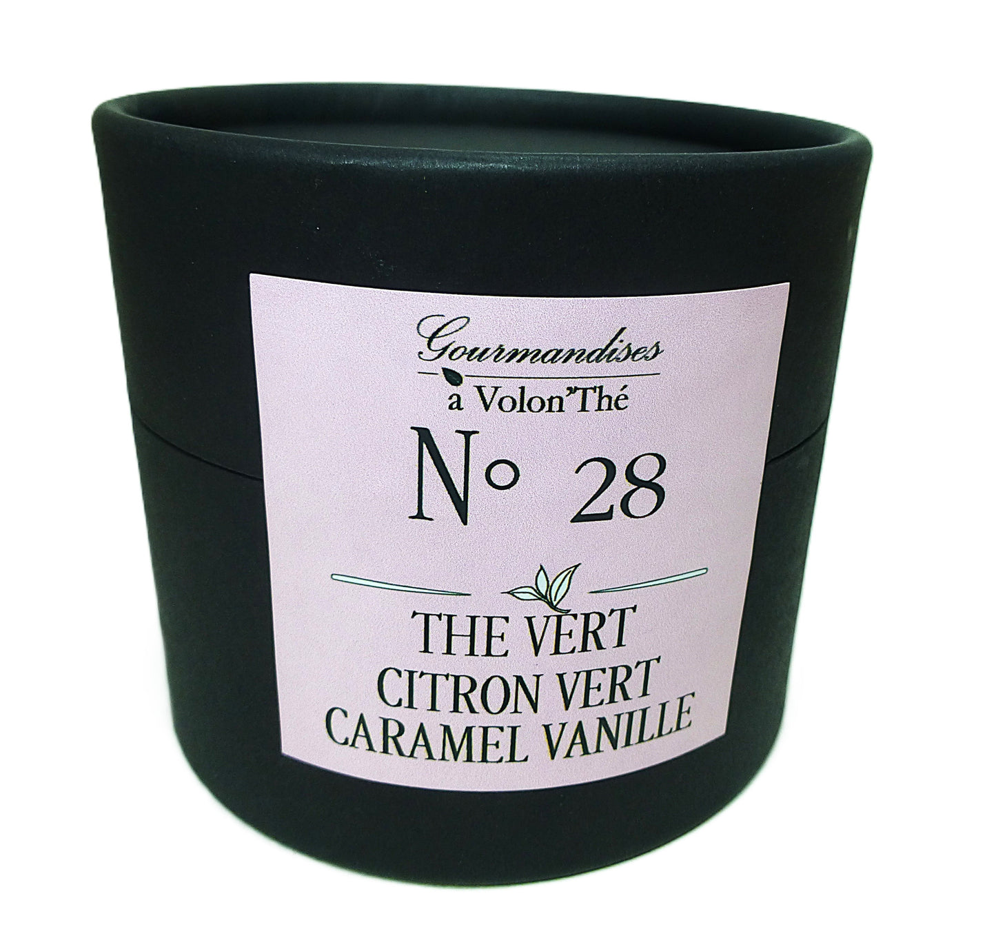 28- THÉ VERT CITRON CARAMEL VANILLE