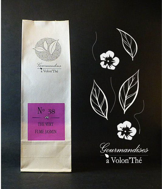 38- THÉ VERT FUME JASMIN
