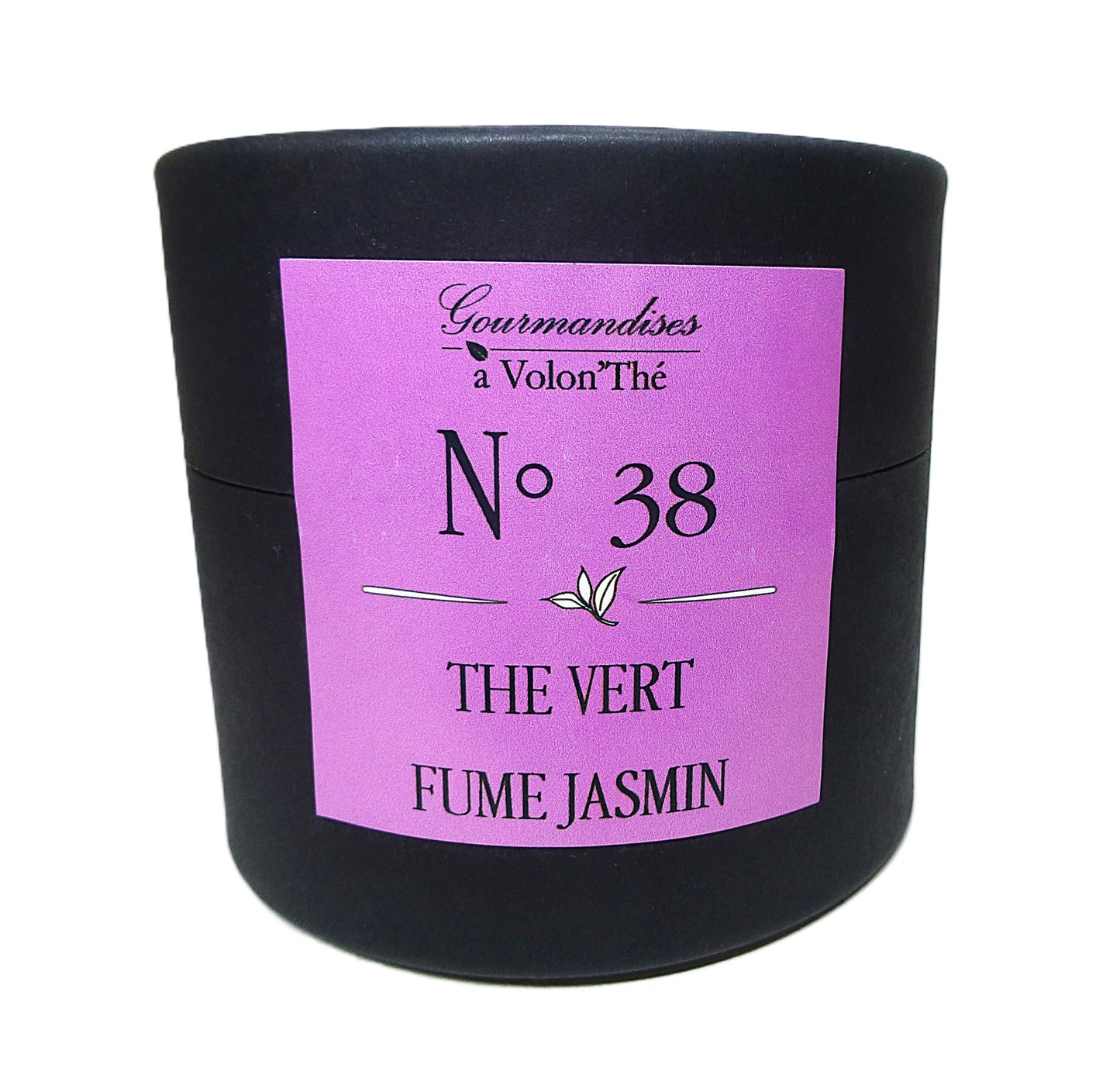 38- THÉ VERT NOIR FUME JASMIN