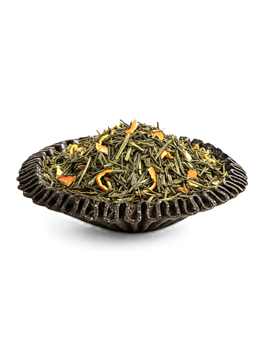 DA01- INFUSETTES Thé vert Orange Cointreau® Collection DOUCEUR ANGEVINE®